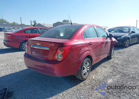 2013 Chevrolet Sonic Lt from USA, damaged, VIN 1G1JC5SH3D4256507